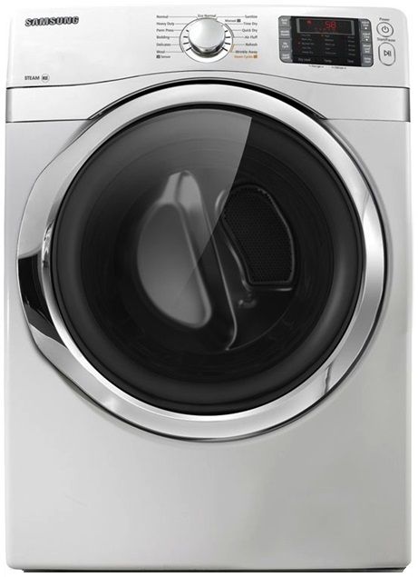 Samsung 7.5 Cu. Ft. White Electric Dryer-0