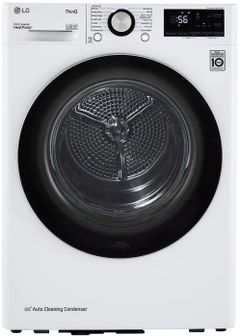 LG 4.2 Cu. Ft. White Front Load Ventless Electric Dryer