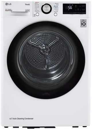 LG 4.2 Cu. Ft. White Front Load Ventless Electric Dryer