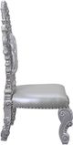 ACME Furniture Valkyrie 2-Piece Antique Platinum Side Chair Set-4