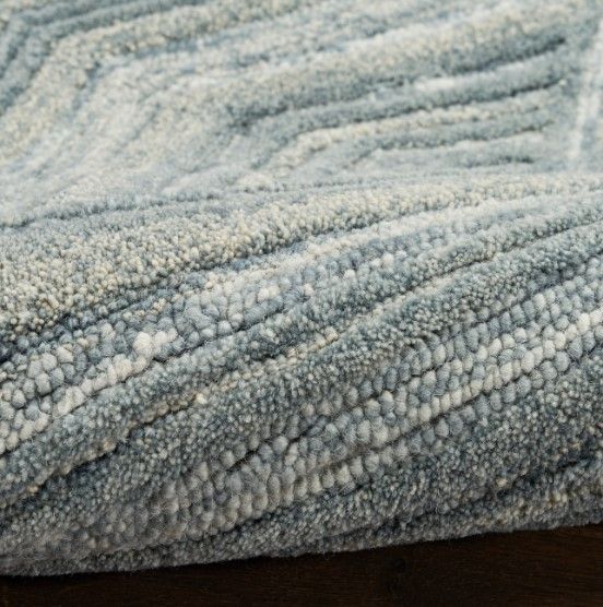 Nourison Home™ Graceful Blue 5'x7' Area Rug-3