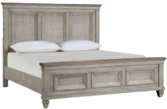 New Classic® Home Furnishings Mariana Creme Eastern King Panel Bed-0