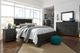 Signature Design by Ashley® Brinxton 4-Piece Charcoal Queen Panel Bed Set-5