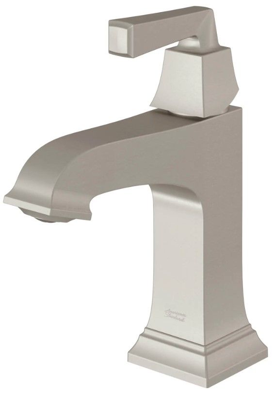 American Standard Town Square® S Brushed Nickel Single Hole Single-Handle Bathroom Faucet with Lever Handle-1