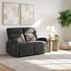 Coaster® Hamilton Charcoal Gray Manual Reclining Loveseat-2