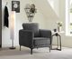 Elements International Rae Gray Accent Chair-1