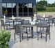 Homecrest™ Outdoor Living Customizable Allure Mesh Aluminum Outdoor Dining Chair-1