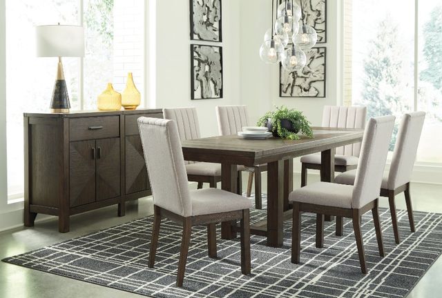 Millennium® by Ashley® Dellbeck 7-Piece Brown Dining Set-3