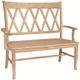 John Thomas Furniture® Customizable Select Bench with Arms-0