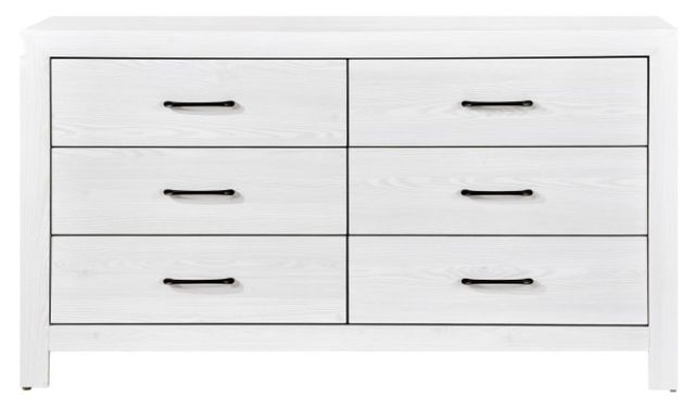 Mazin Furniture Corbin White Dresser-1