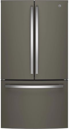 GE® 36 in. 27.0 Cu. Ft. Slate French Door Refrigerator