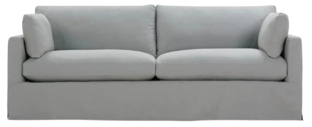 Rowe® Customizable Sylvie 88" Two Cushion Slipcovered Sofa-0