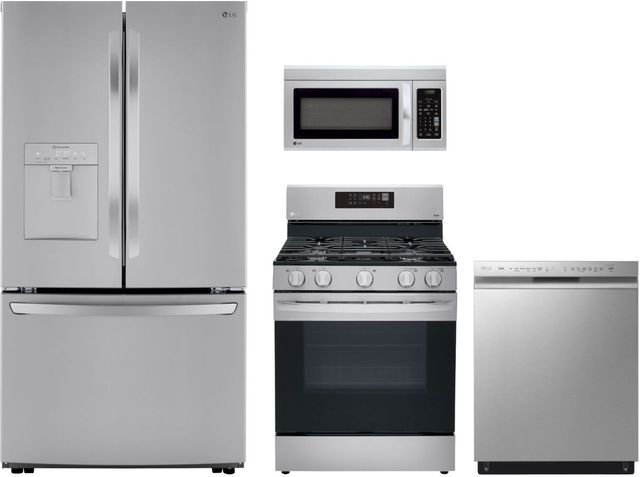 LG 4 Piece Stainless Steel Kitchen Package-0