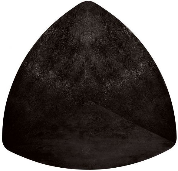 Furniture of America® Hurley Black Triangular Counter Height Table-2