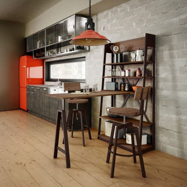 Amisco Customizable Architect Adjustable Screw Stool-1