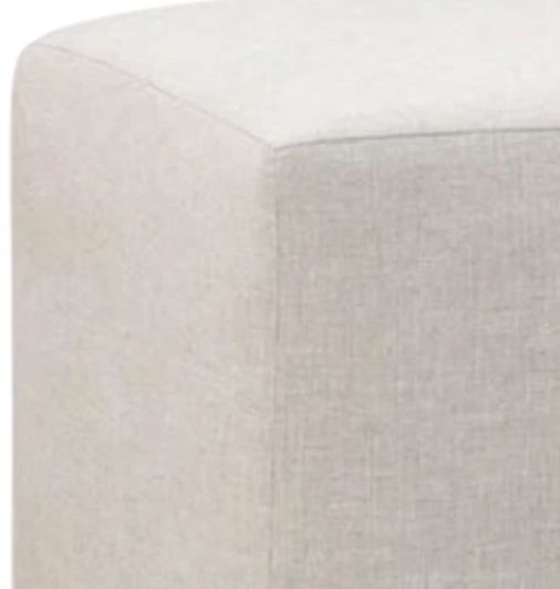 Modus Furniture Liv Natural Upholstered Dining Ottoman-1