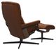 Stressless® by Ekornes® Customizable Mayfair Large Manual Recliner and Ottoman with Cross Base-3