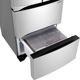 LG 14.3 Cu. Ft. Platinum Silver Kimchi/Specialty Food French Door Refrigerator-4