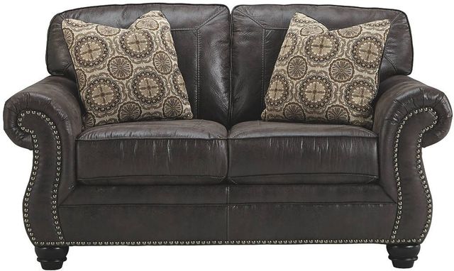 Benchcraft® Breville 2-Piece Charcoal Living Room Seating Set-2