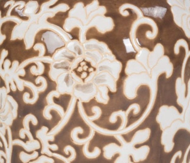 Signature Design by Ashley® Adalham Brown/Cream 11" Jar-3