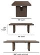 Flexsteel® Athens Brown Extendable Dining Table-2