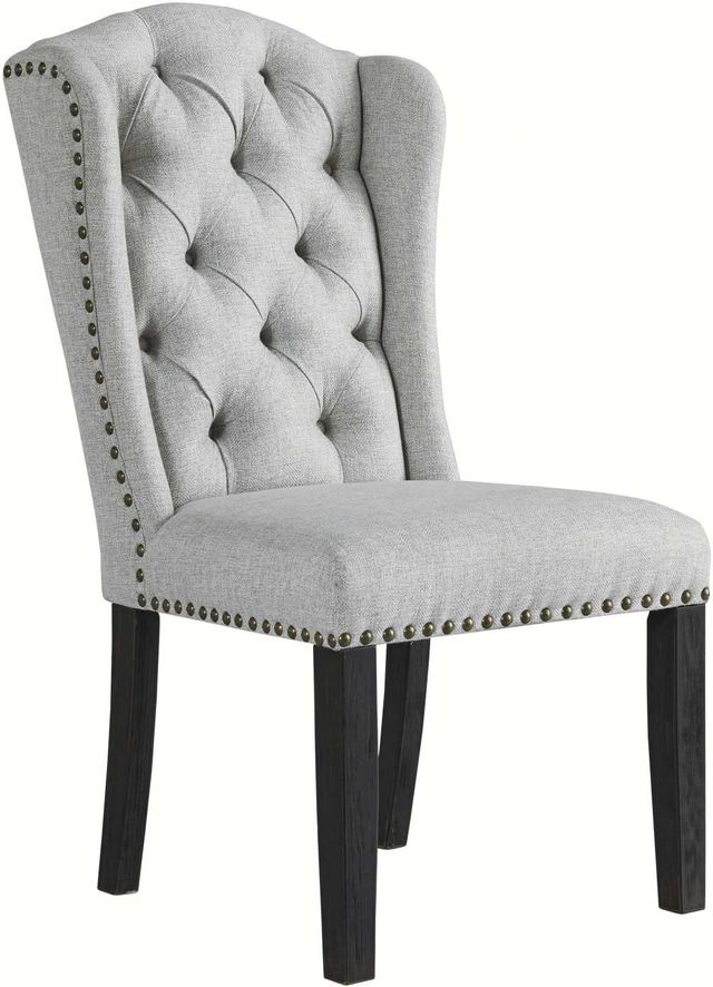 Signature Design by Ashley® Jeanette Linen Upholstered Dining Side Chair-0
