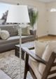 Cal® Lighting & Accessories Andros Brushed Steel Swing Arm Floor Lamp-2