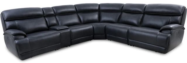 Parker House® Forum 6-Piece Blueberry Power Reclining Sectional-0