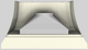 Vent-A-Hood® Designer Series 54" Biscuit Wall Mounted Range Hood-4