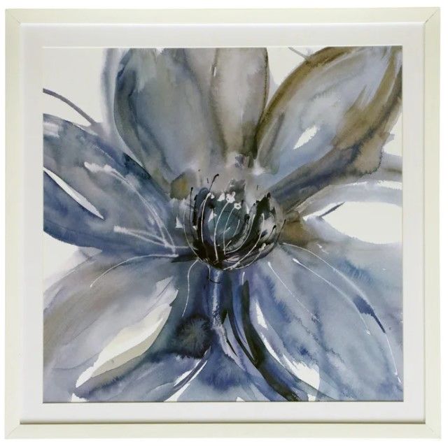 Stylecraft Blue/Gray/White Wall Art-0