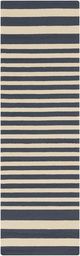 Surya Rain Navy 3'x8' Runner-0