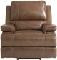 Bassett® Furniture Club Level Parsons Umber Leather Wallsaver Recliner-1