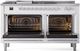 Ilve® Professional Plus II 60" Custom RAL Color Pro Style Dual Fuel Range-1
