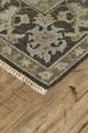 Feizy Ustad Dark Charcoal/Multi 7'9" x 9'9" Rug-1