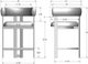 Amisco Customizable Clarissa Counter Stool-2
