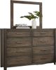 LM Co Home by Vaughan-Bassett Crafted Oak by Ben & Erin Napier Aged Gray 8-Drawer Dresser-2