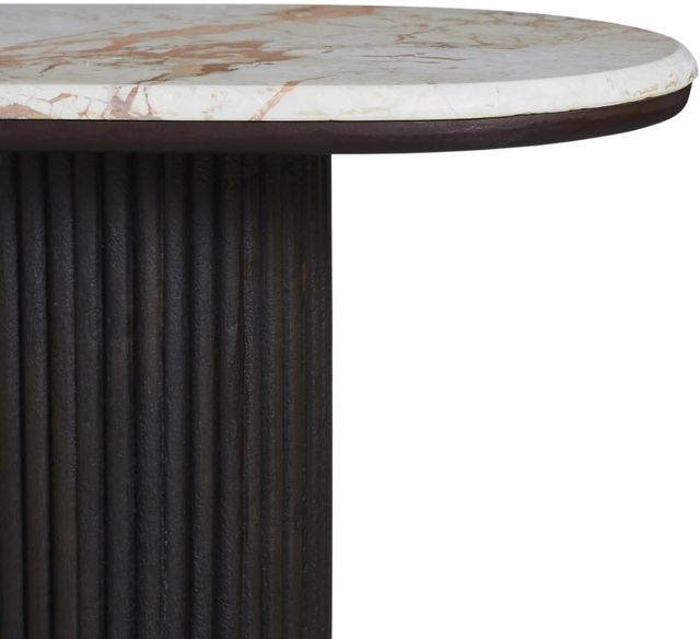 Renwil® Alessio Natural Console Table with Walnut Base-3