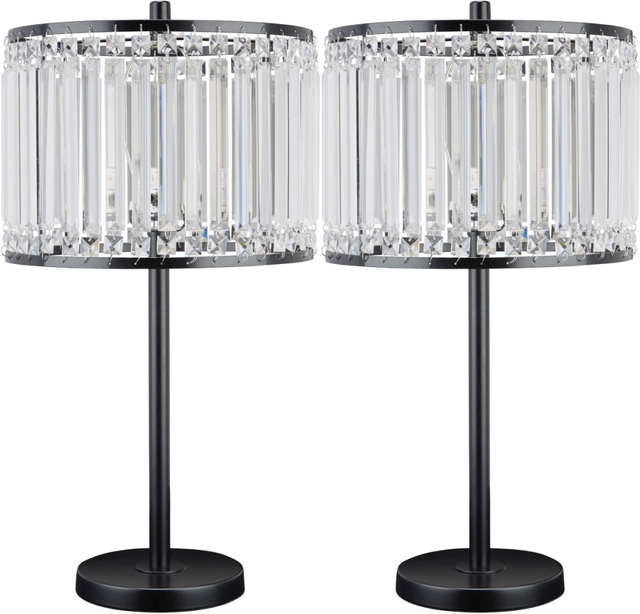 Signature Design by Ashley® Gracella 2-Piece Black Table Lamp Set-0