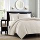 Olliix by Madison Park Cream King/California King Quebec Reversible Coverlet Set-1