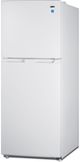 Summit® 10.1 Cu. Ft. White Top Freezer Refrigerator -1
