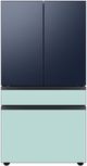 Samsung Bespoke 36" Morning Blue Glass French Door Refrigerator Bottom Panel-5
