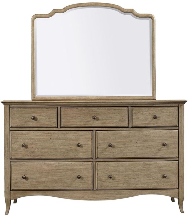 Aspenhome® Provence Patine Landscape Mirror-1