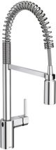 Moen® Align™ Chrome One-Handle High Arc MotionSense Wave Pulldown Kitchen Faucet-0