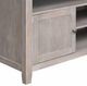 John Thomas Furniture® Home Accents Sturbridge Taupe Gray TV Stand-1