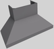 Vent-A-Hood® 54" Gunsmoke Wall Mounted Range Hood-4