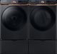 WF50BG8300AV | DVE50BG8300V - Samsung Front Load 5.0 cu. ft. Capacity Washer and a 7.5 cu.ft. Capacity Electric Dryer in Brushed Black with Rose Gold Accents - INCLUDES PEDESTALS!-0