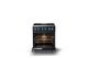 Viking® 5 Series 30" Slate Blue Pro Style Dual Fuel (LP) Range with Polished Chrome Trim-1
