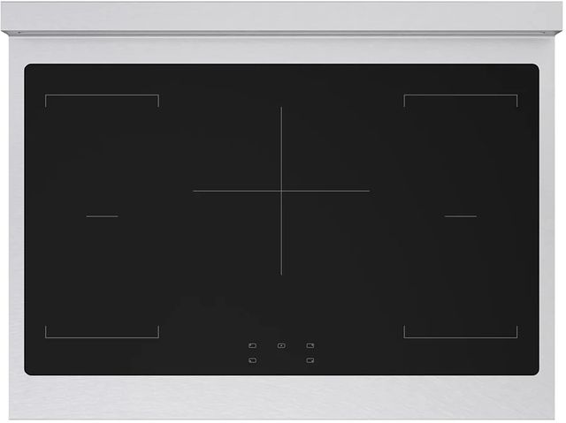 ZLINE Autograph Edition Paramount 36" Satin Stainless Steel Pro Style Induction Range with Champagne Bronze Accents-2