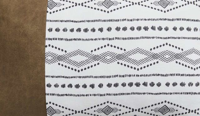 Signature Design by Ashley® Lanston Caramel/Black/White Pillow-3