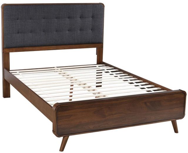 Coaster® Robyn 5-Piece Dark Gray/Dark Walnut Full Bedroom Set-1